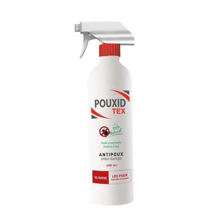 POUXID TRAITEMENT ANTI-POUX SPRAY TEXTILS 480ML