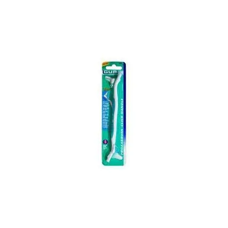 GUM 605 MANCHE KIT PORTE BROSSETTE AVEC 2 BROSSETTES
