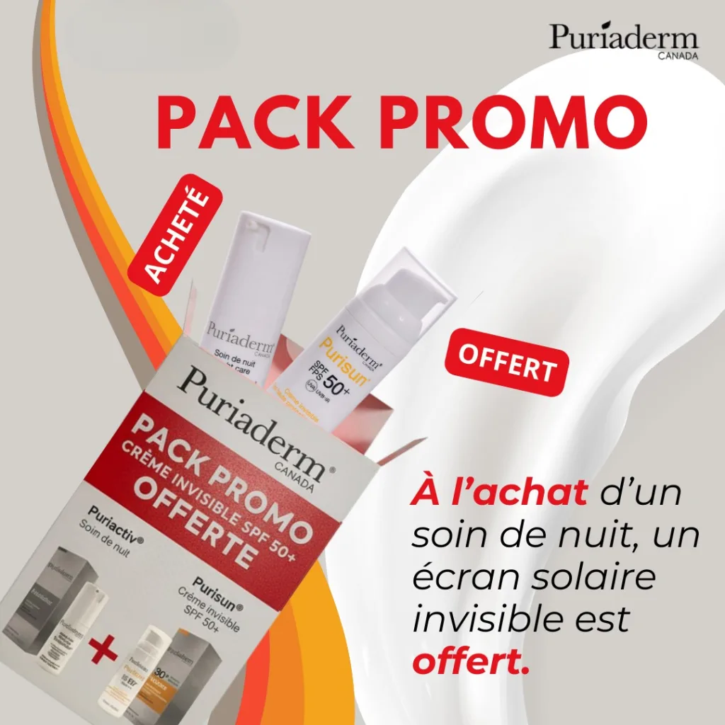PURIADERM PACK PURIACTIV SOINT DE NUIT+ PURISUN INVISIBLE