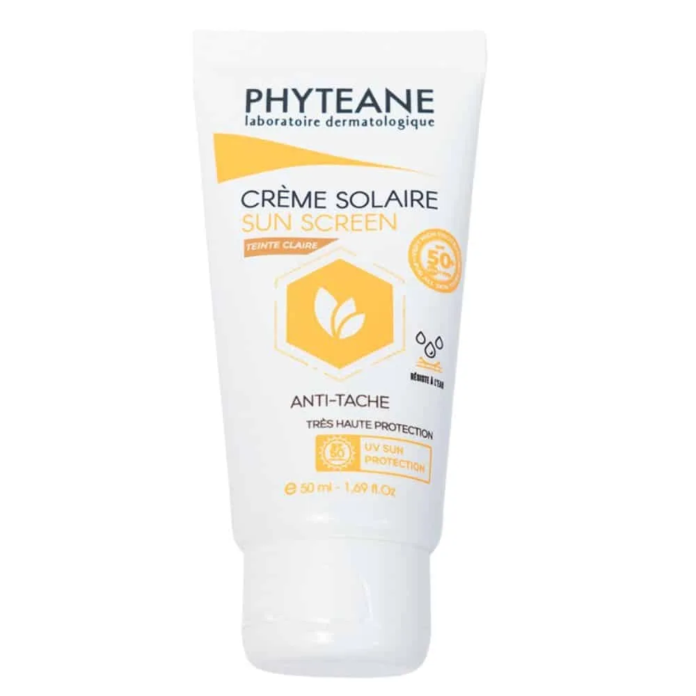 PHYTEANE CREME SOLAIRE ANTI TACHE TENTE CLAIRE 50ML