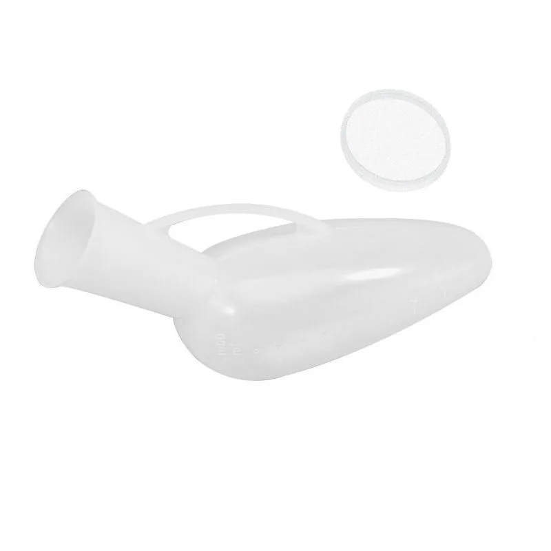 URINAL HOMME AVEC POIGNET SANS COUVERCLE