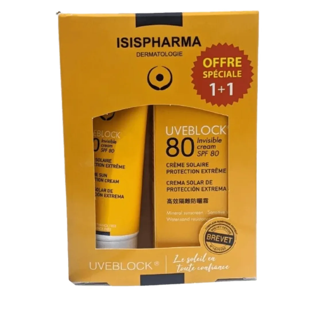 ISIS UVEBLOCK 80 INVISIBLE PACK