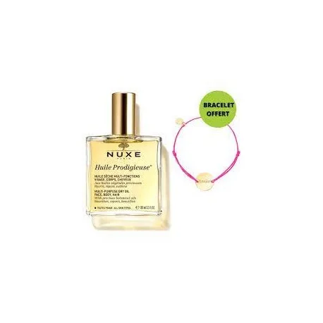 NUXE HUILE DE PROD 100ML AVEC BRACELET