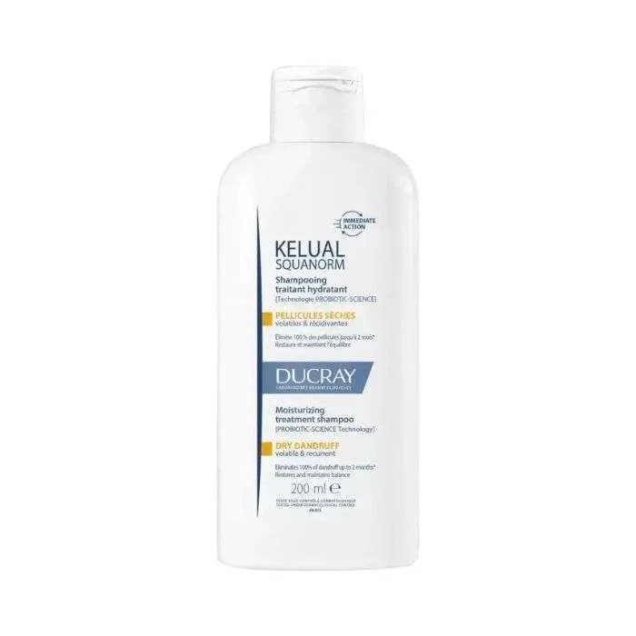 DUCRAY KELUAL SQUANORM PELLICULES GRASSES SHP 200ML