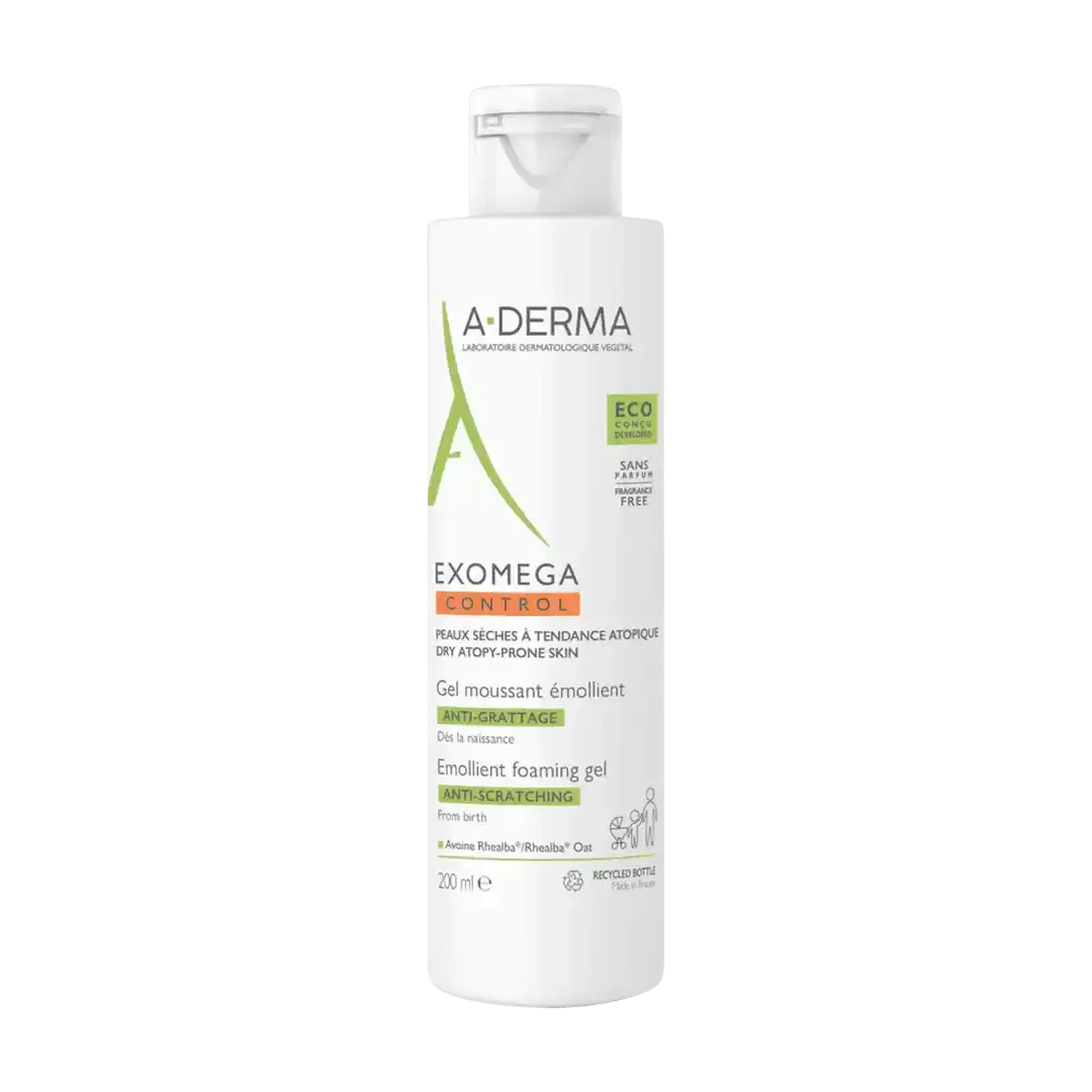 ADERMA EXOMEGA CONT GEL MOUSSE 200ML