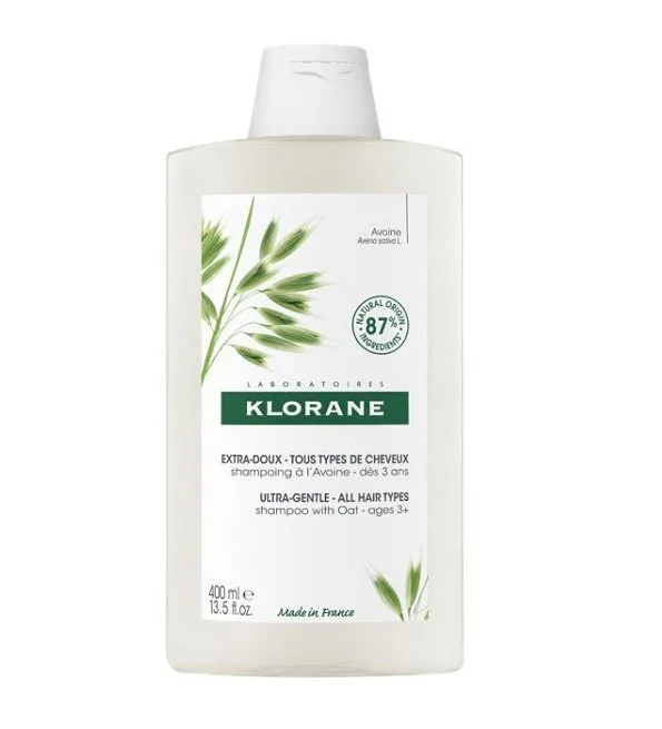 KLORANE SHAMP AU LAIT D AVOINE 400ML