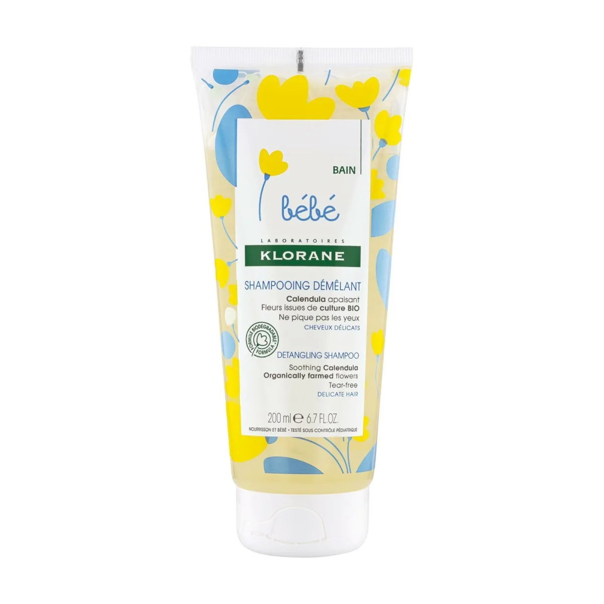 KLORANE BEBE SHAMP DEMELANT 200ML