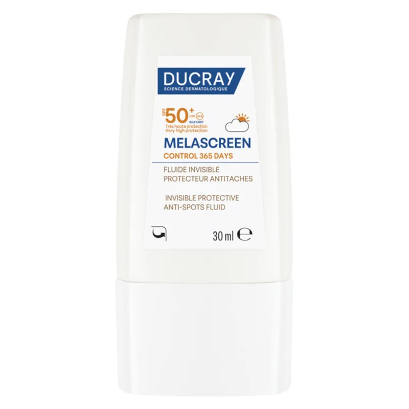 DUCRAY MELASCREEN CONTROL 365 DAYS FLUIDE INVISIBLE SPF50+ 30ML