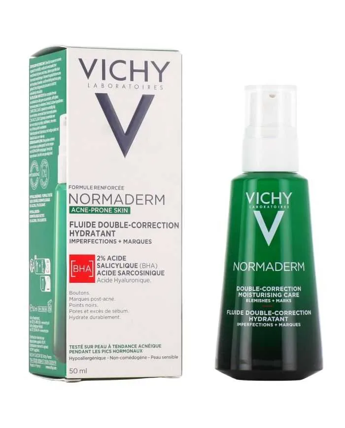 VICHY NORMADERM BHA FLUID DOUBLE CORRECTION HYDRATANT 50ML