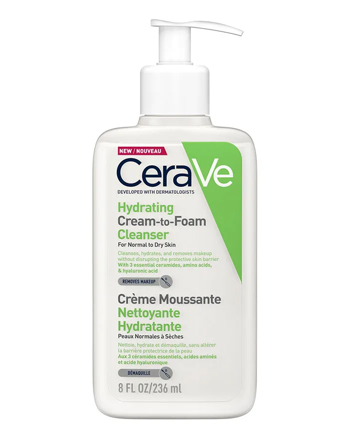 CERAVE CREME MOUSSANT NET 236ML