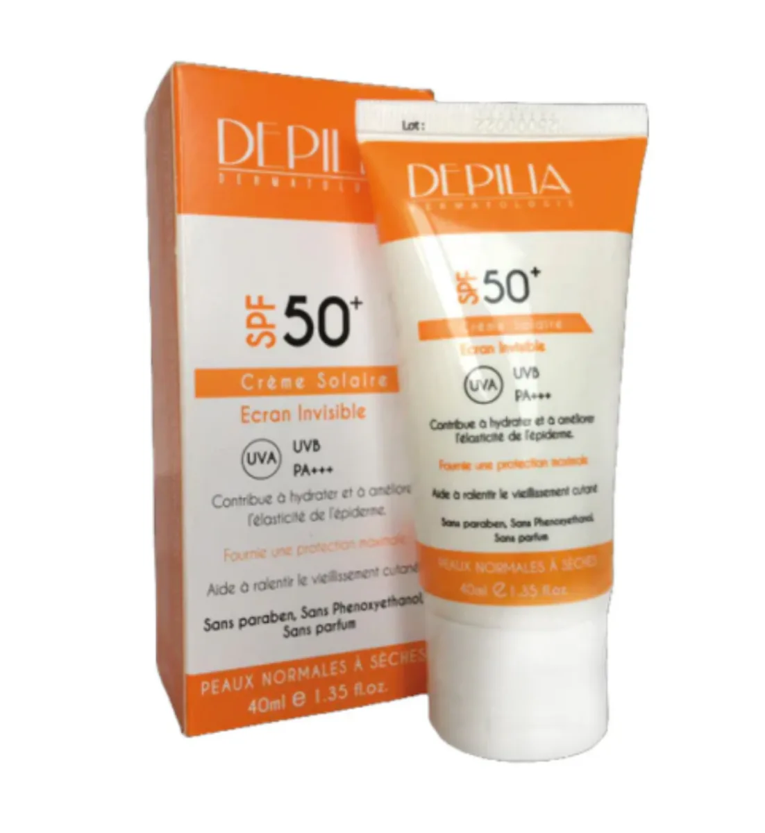 DEPILIA ECRAN MINERAL TINTE FLUID EMULSION  SPF50+ 50ML