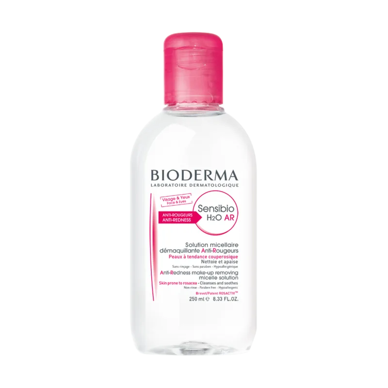 BIODERMA SENSIBIO H2O ANTI ROUGEUR 250ML