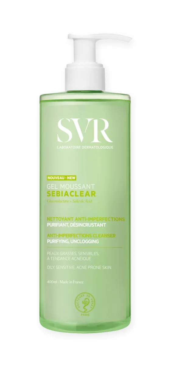 SVR SEBIACLEAR GEL MOUSSANT 400ML