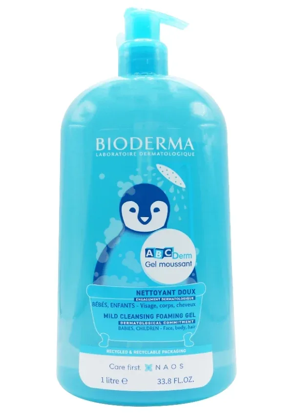 BIODERMA ABC DERM GEL MOUSSANT 1L