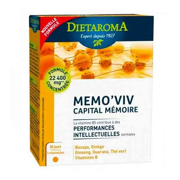 DIETAROMA CAPITAL MEMOIRE 60 CPS