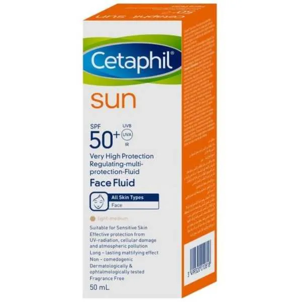 CETAPHIL SUN FACE FLUIDE 50+50ML