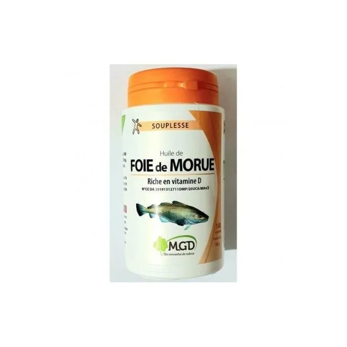 MGD HUILE DE FOIE DE MORUE 140CAP