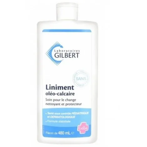 GILBERT LINIMENT OLEO CALCAIRE STABILISE 480 ML