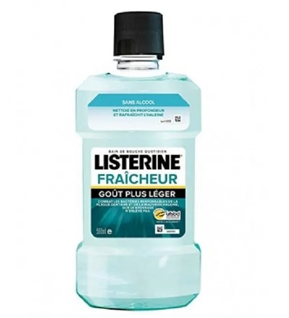 LISTERINE FRAICHEUR SANS ALCOOL