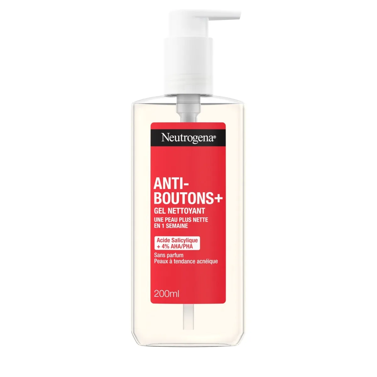 NEUTROGENA ANTI-BOUTONS GEL NETTOYANT 200ML