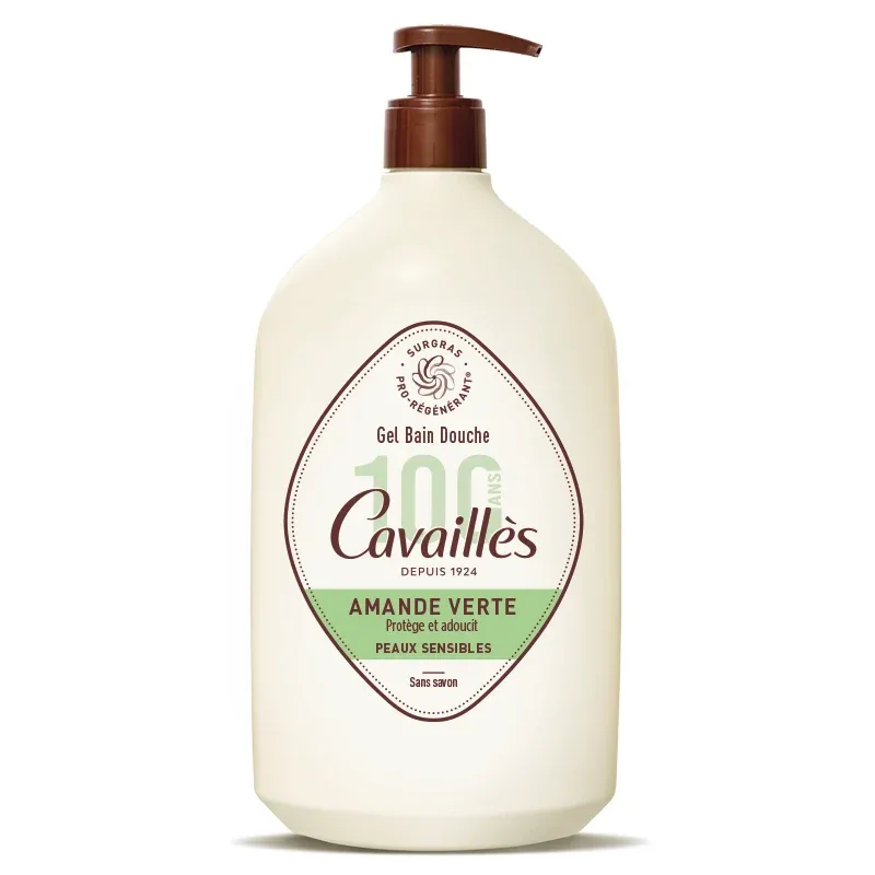 RC GEL BAIN DOUCHE AMANDE VERTE 1L
