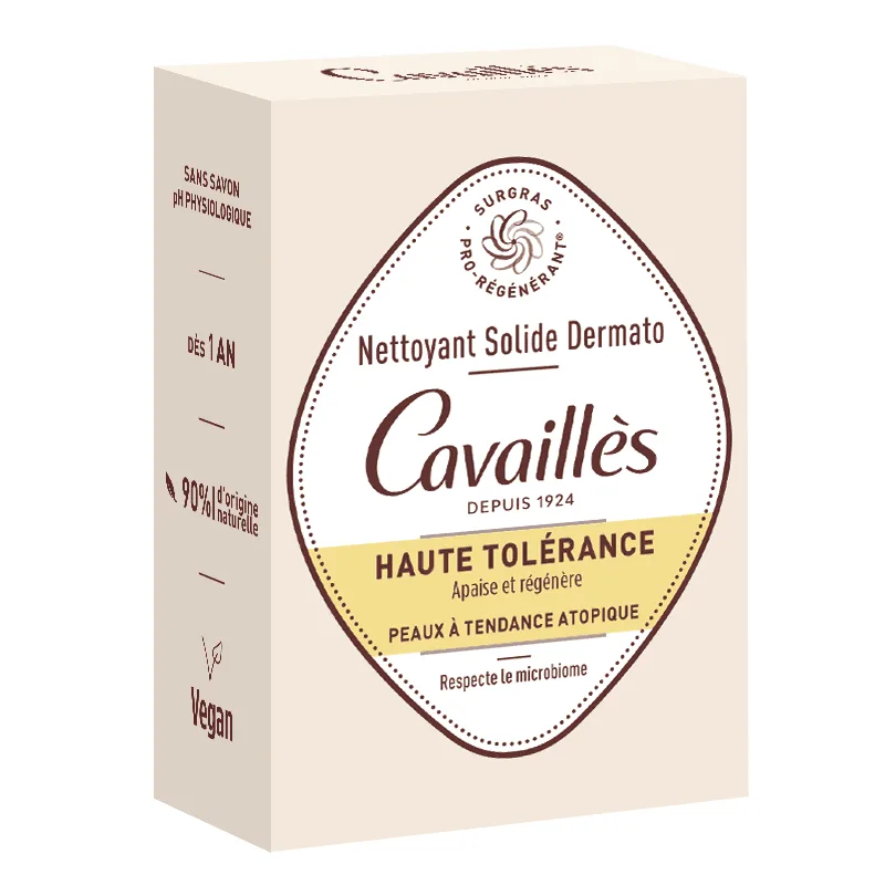 RC SAVON NETTOYANT SOLIDE DERMATO TOLERANCE 100G