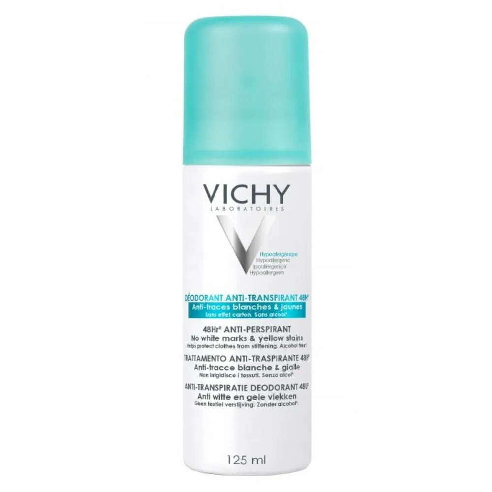 VICHY DEO ANTI TRACE BLANCHE 48H SPRAY