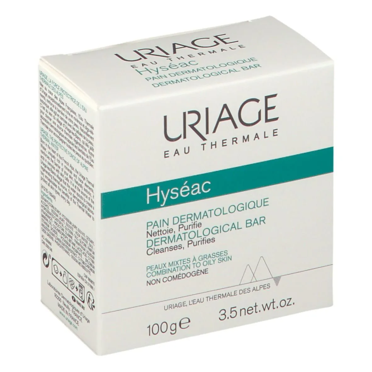 URIAGE HYSEAC PAIN DERMATOLOGIQUE 100G