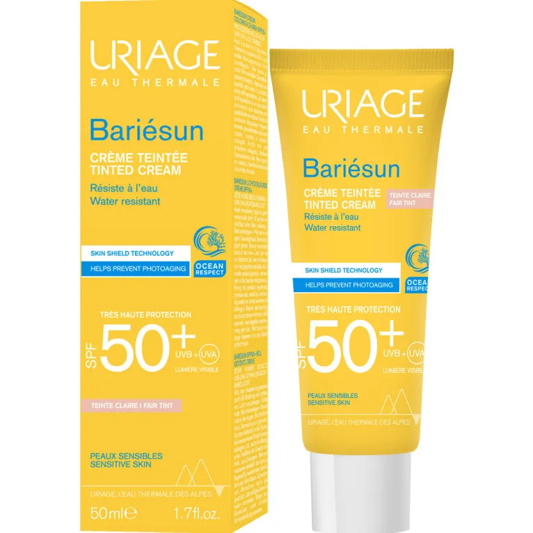 URIAGE BARIESUN SPF50+CREME TEEINTE  CLAIRE 50ML