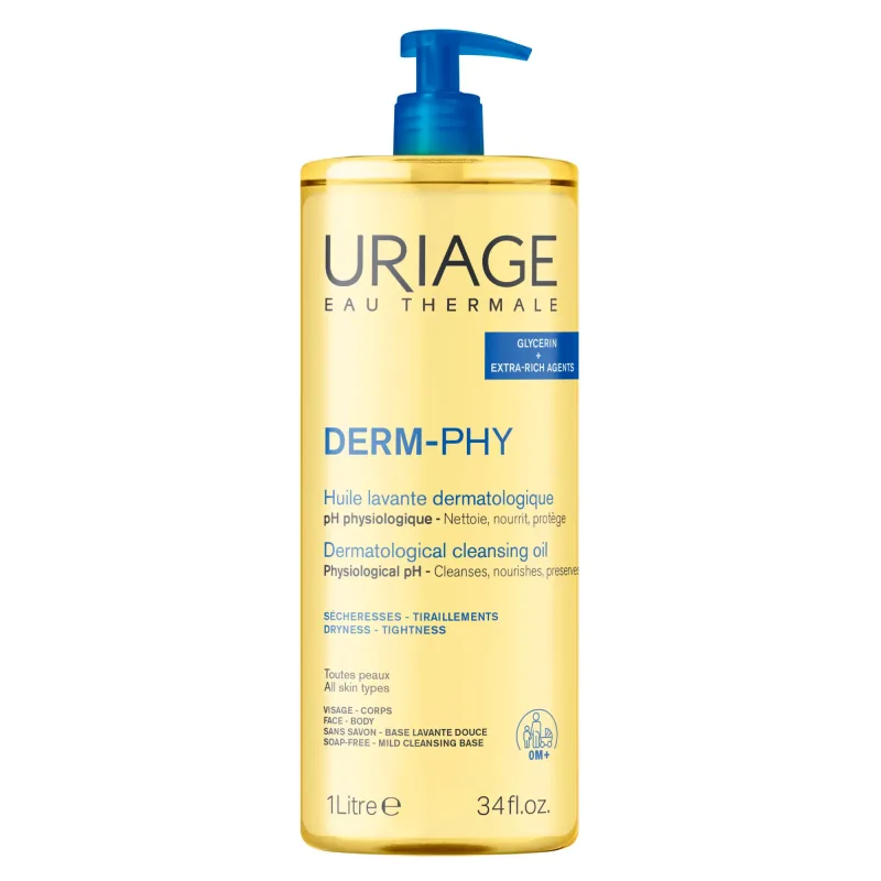 URIAGE DERM-PHY HUILE LAVANTE 1L