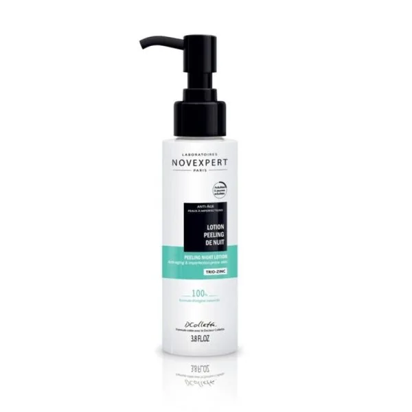 NOVEXPERT-LOTION PEELING DE NUIT TRIO-ZINC