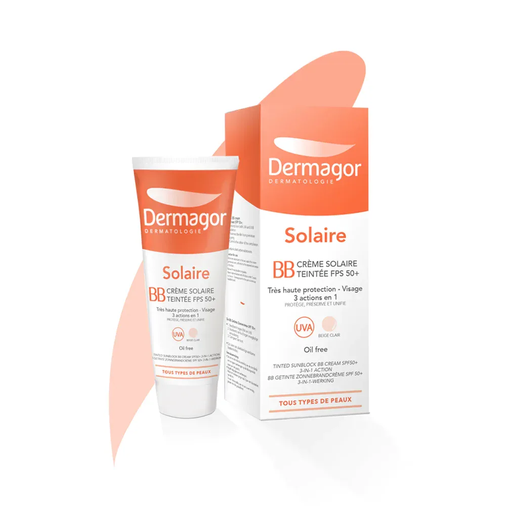 DERMAGOR SOLAIRE BB TIENT CRM 50+