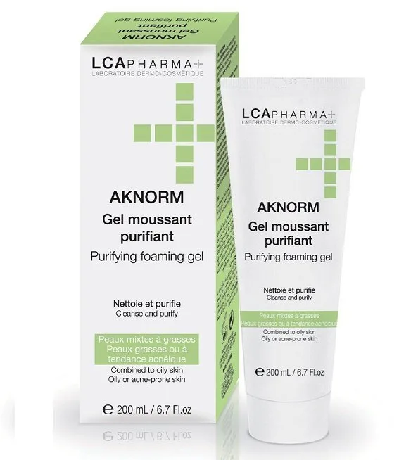 LCA AKNORM GEL MOUSSANT PURIFIANT