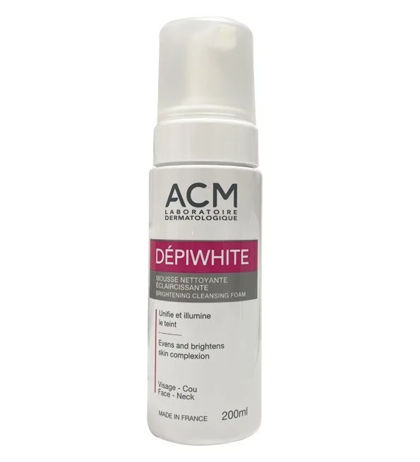 ACM DEPIWHITE MOUSSE NETTOYANTE ECLAIRCISSANTE 200ML