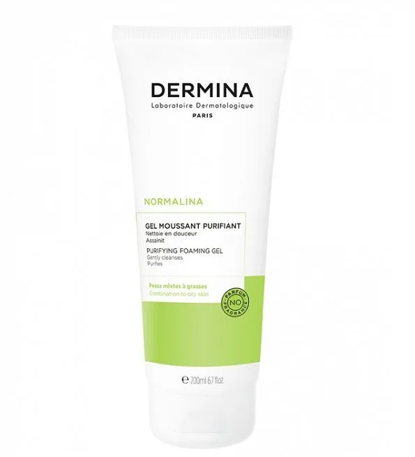 DERMINA NORMALINA GEL MOUSSANT PURIFIANT 200ML