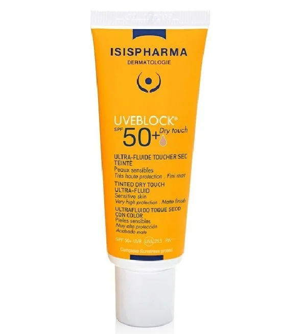 ISIS UVEBLOCK + DRY TOUCH TEINTE MEDIUM 40ML