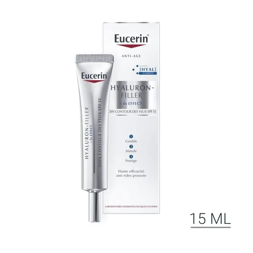 EUCERIN HYALURON FILLER YEUX SPF15 15ML