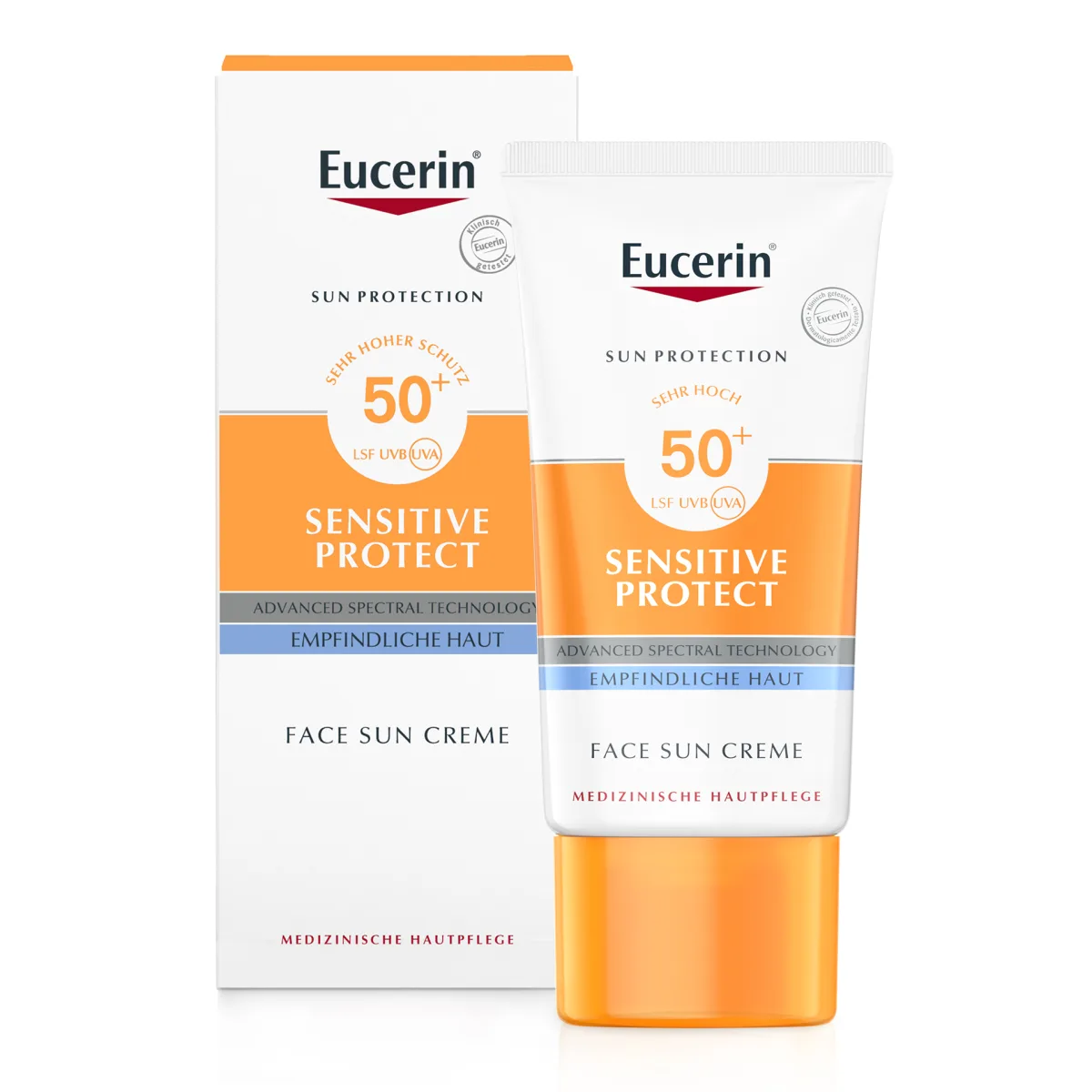 EUCERIN SUN CREME 50+VISAGE