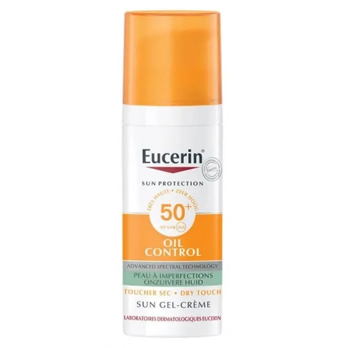 EUCERIN SUN TOUCHER SEC GEL CREME HUILE CONTROLE
