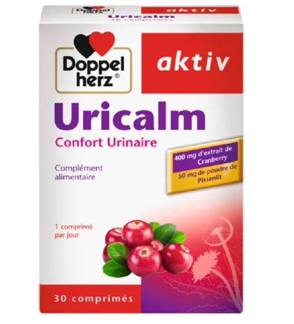 DOPPEL HERZ AKTIV URICALM 30COMPRIMES