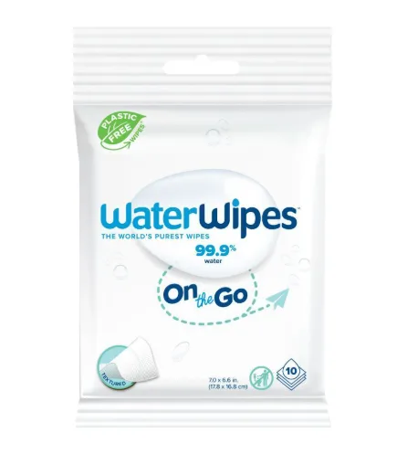 WATERWIPES LINGETTES FORMAT VOYAGE 10