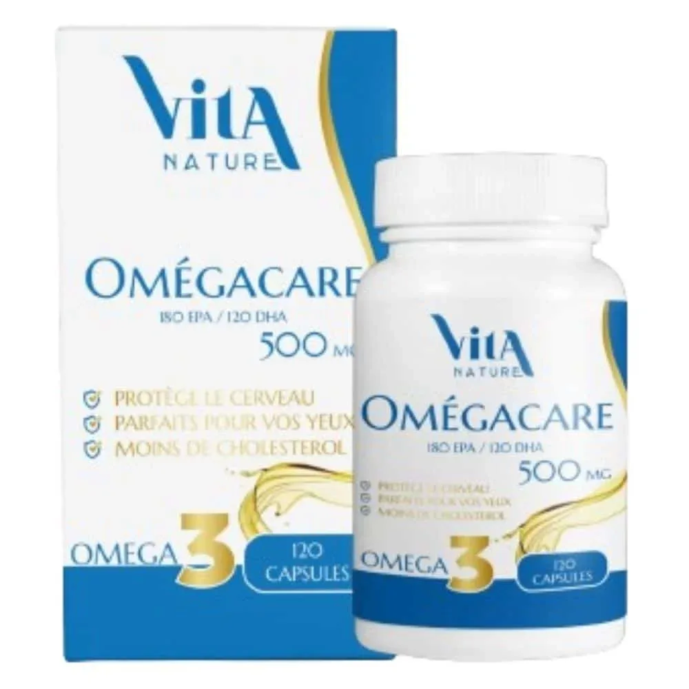 VITA NATURE OMEGACARE 120 CAP