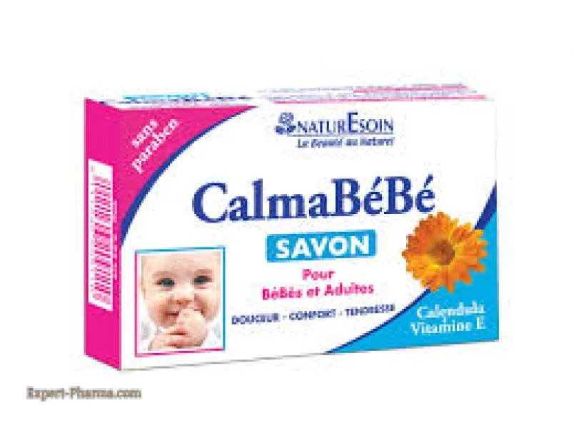 NS CALMABEBE SAVON 90G BEBE ADULTE AU CALENDULA