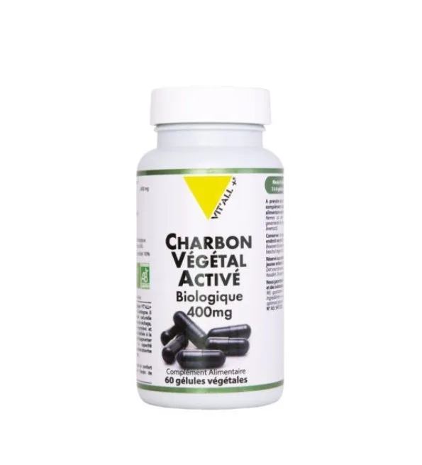 NUTRIMAX CHARBON VEGETAL 60 GEL