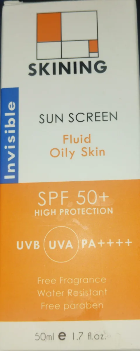 SKININIG ECARN FLUIDE PG  INVISIBLE 50+