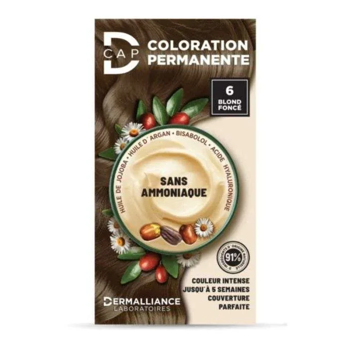 D-CAP COLORATION PERMANENTE 6 BLAND FONCE
