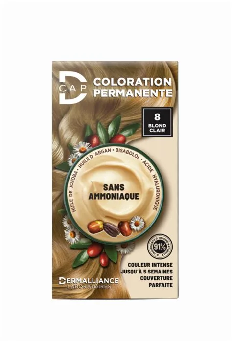 D-CAP COLORATION PERMANENTE 8 BLOND CLAIR