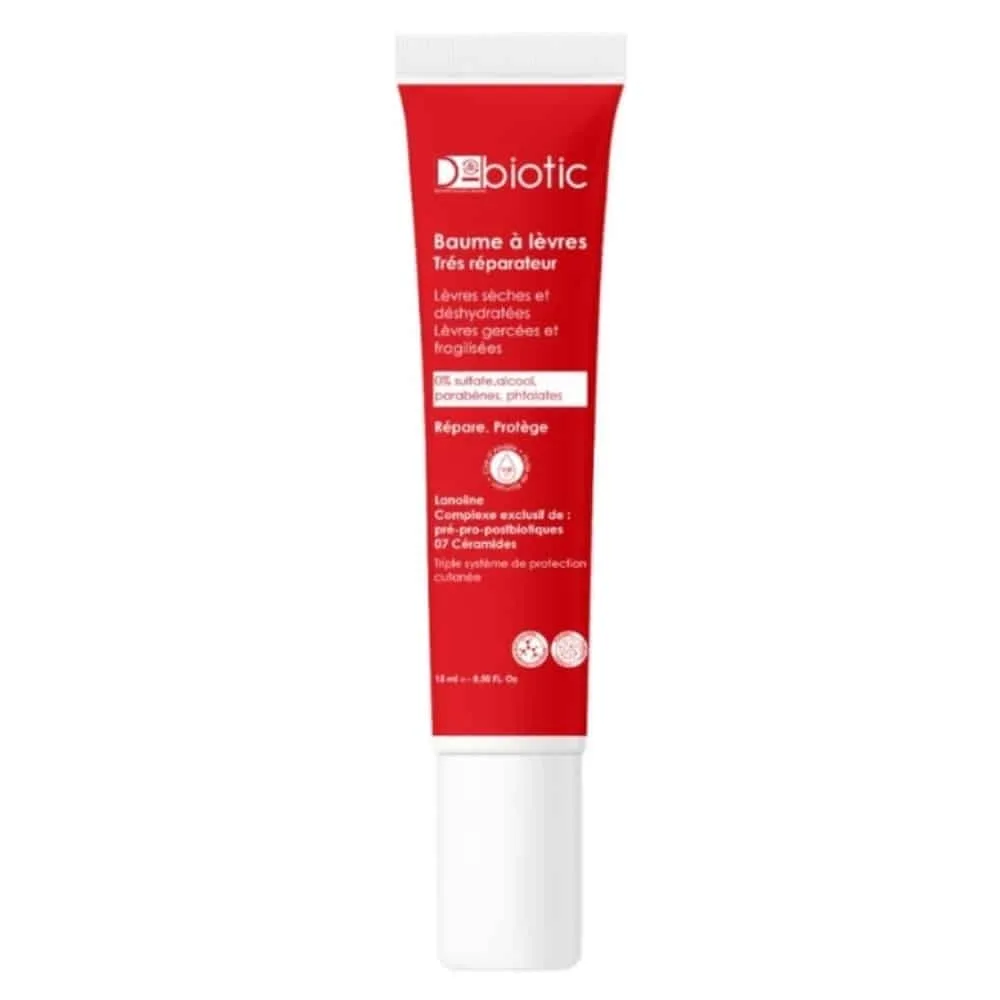 D-BIOTIC BAUME A LEVRES  TRES REPARATEUR 15ML
