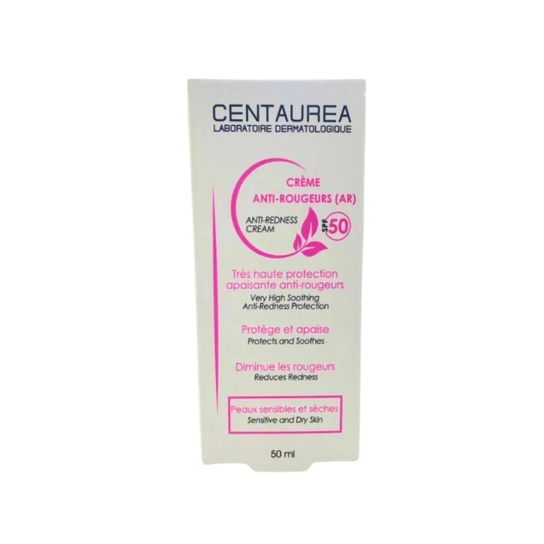 CENTAUREA CREME ANTI ROUGEUR SPF 50+