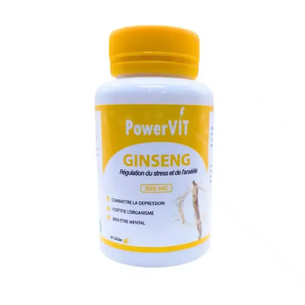 BIONUVA GINSENG 500MG 60 GEL